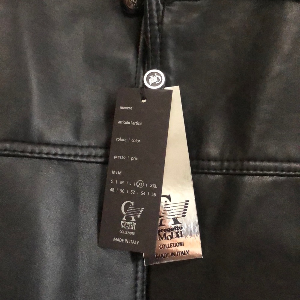 Men leather jacket - Picture 3 of 4